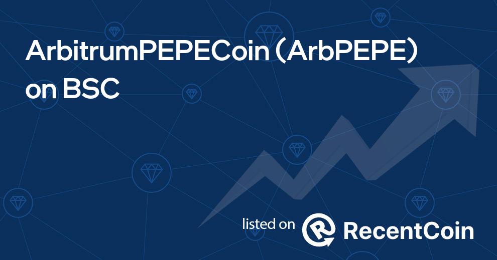 ArbPEPE coin