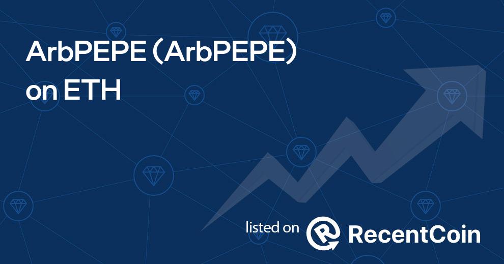 ArbPEPE coin