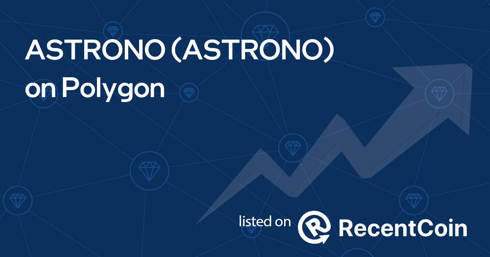 ASTRONO coin