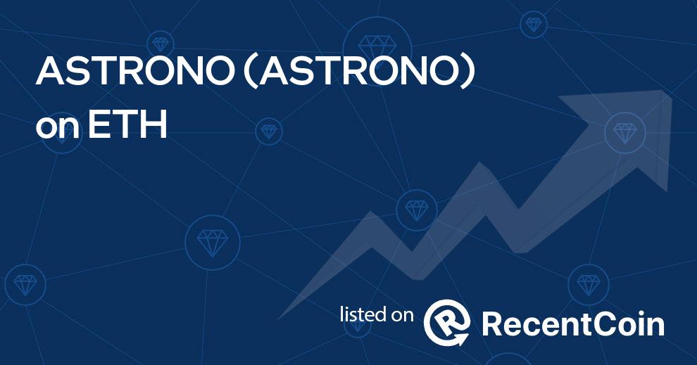 ASTRONO coin