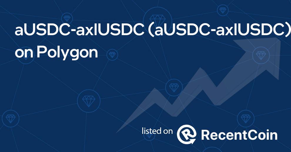 aUSDC-axlUSDC coin