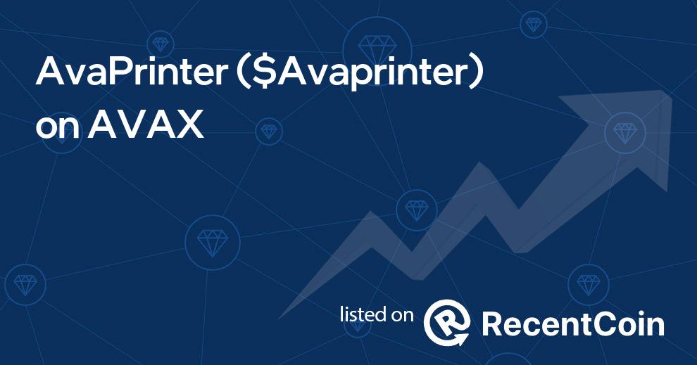 $Avaprinter coin