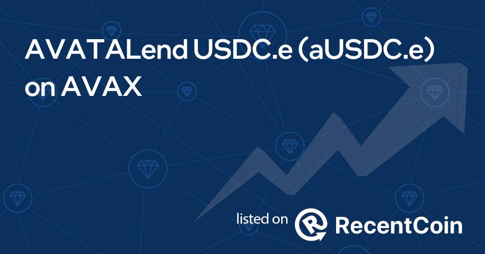 aUSDC.e coin