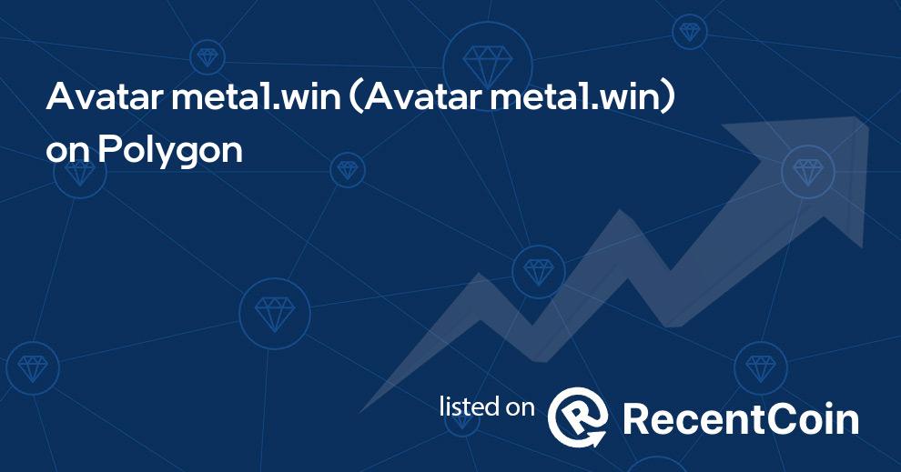 Avatar meta1.win coin