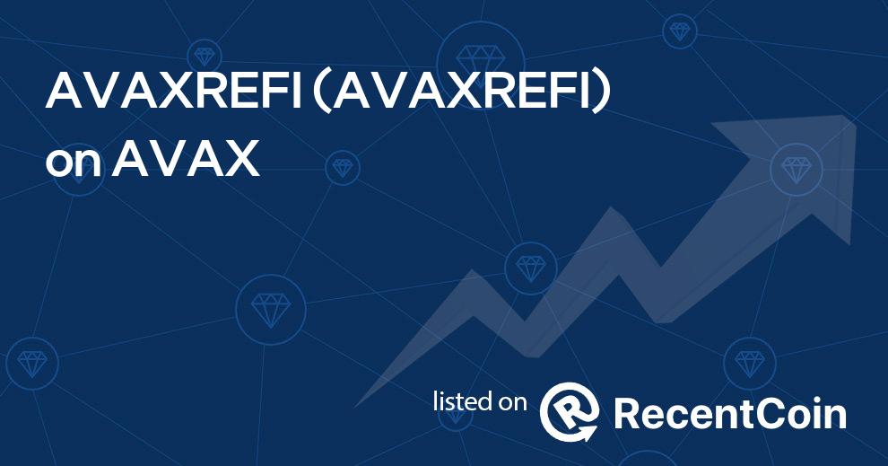 AVAXREFI coin