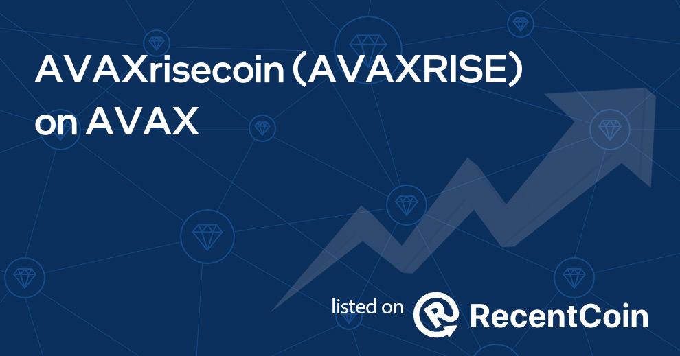 AVAXRISE coin