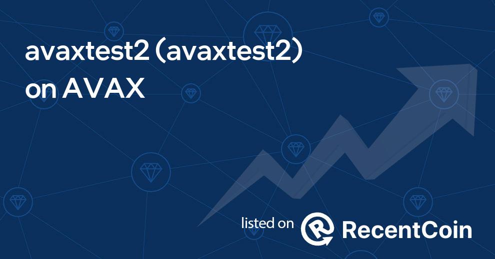 avaxtest2 coin