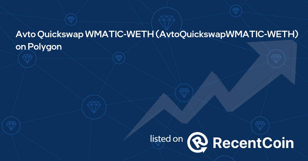 AvtoQuickswapWMATIC-WETH coin