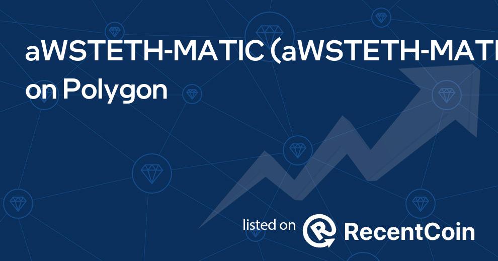 aWSTETH-MATIC coin