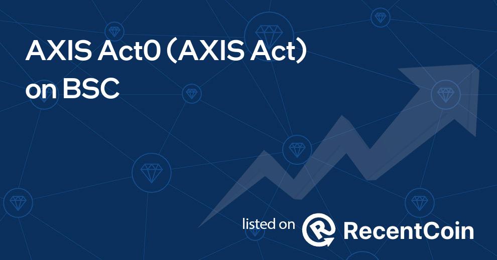 AXIS Act coin