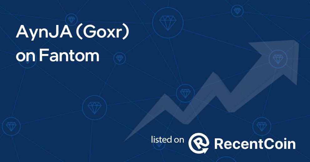 Goxr coin