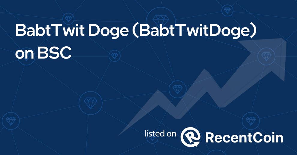 BabtTwitDoge coin