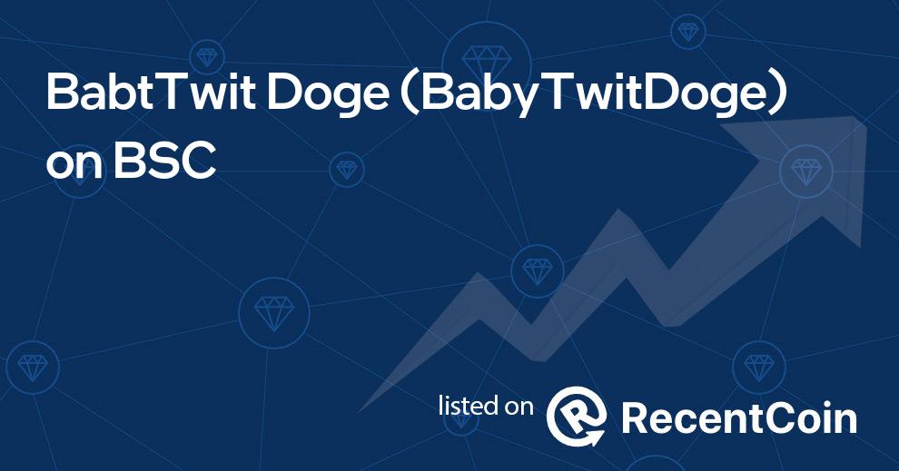 BabyTwitDoge coin