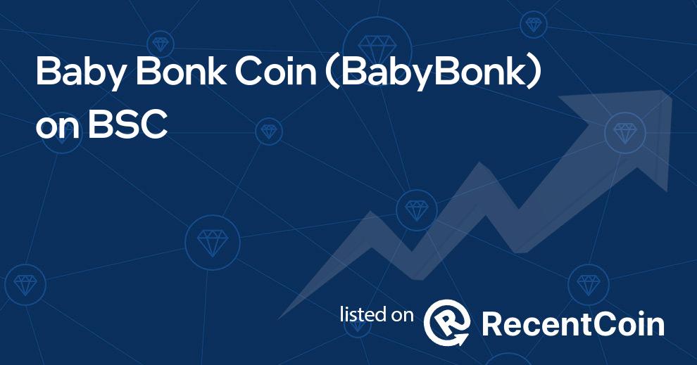 BabyBonk coin