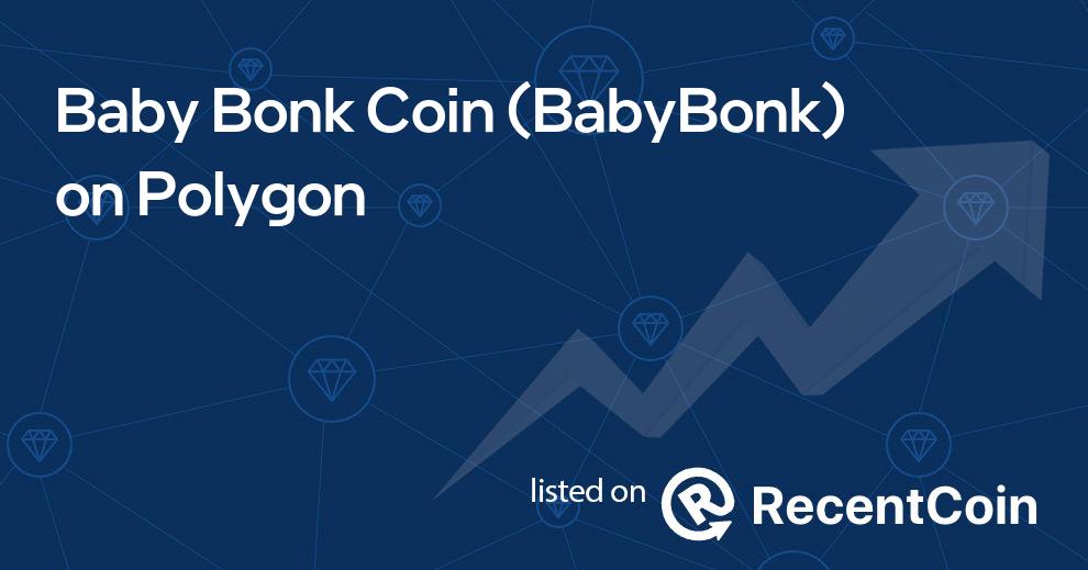 BabyBonk coin