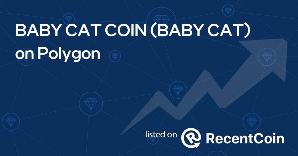 BABY CAT coin