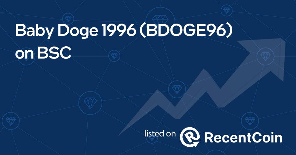 BDOGE96 coin