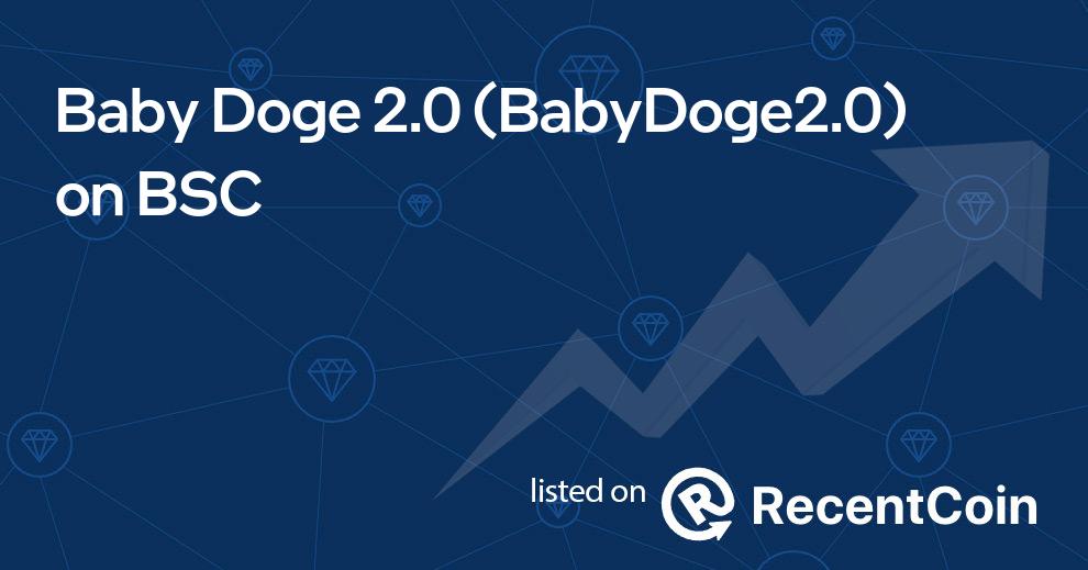 BabyDoge2.0 coin