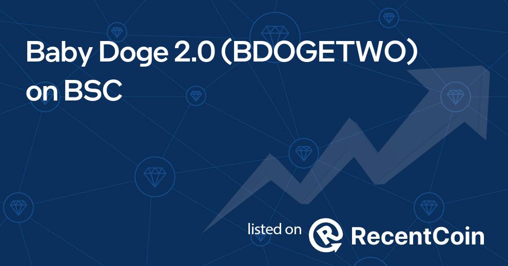 BDOGETWO coin