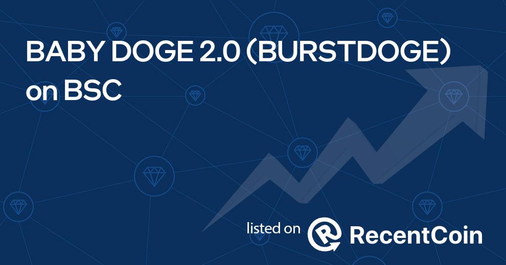 BURSTDOGE coin