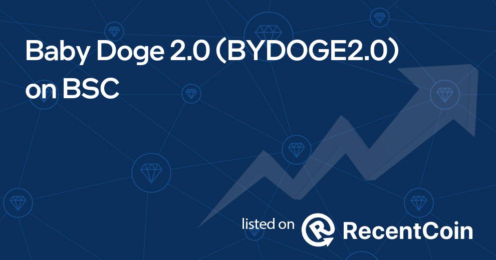 BYDOGE2.0 coin