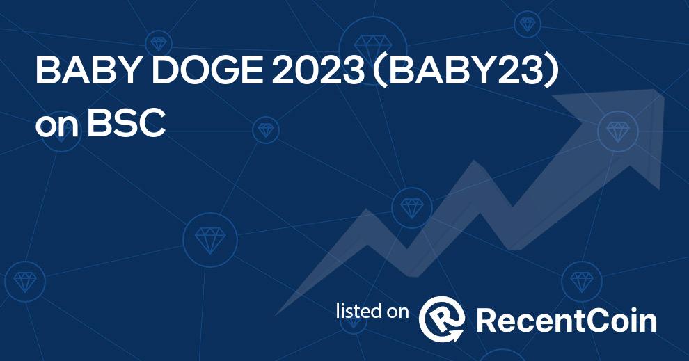 BABY23 coin