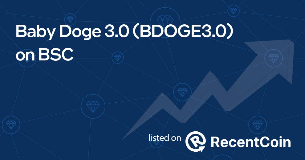 BDOGE3.0 coin