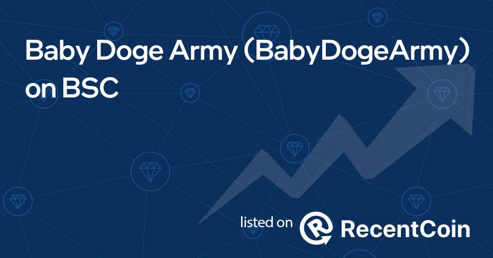 BabyDogeArmy coin