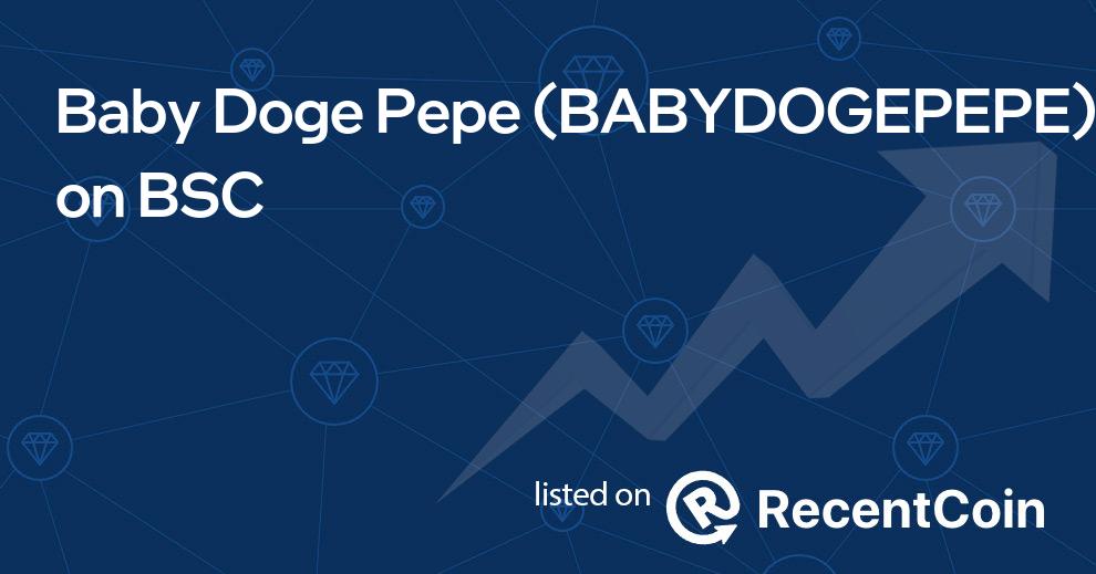 BABYDOGEPEPE coin