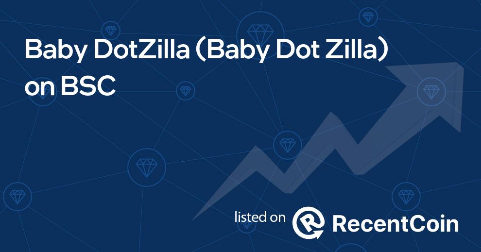 Baby Dot Zilla coin