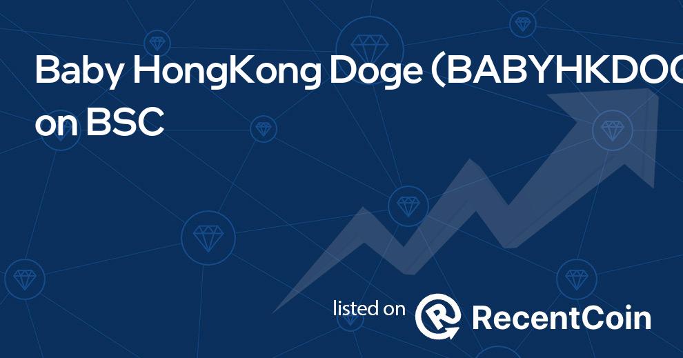 BABYHKDOGE coin