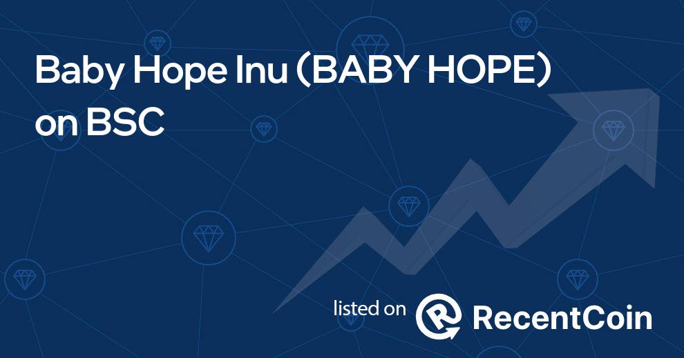 BABY HOPE coin