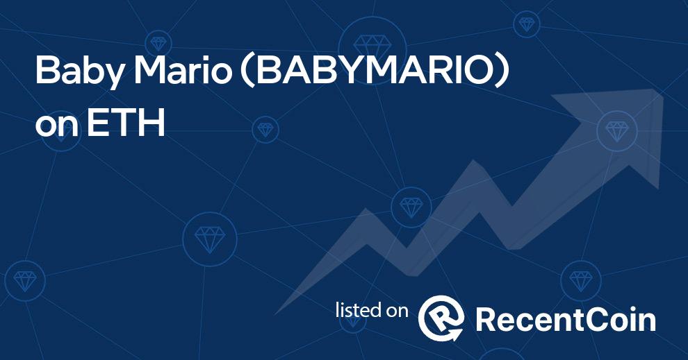 BABYMARIO coin