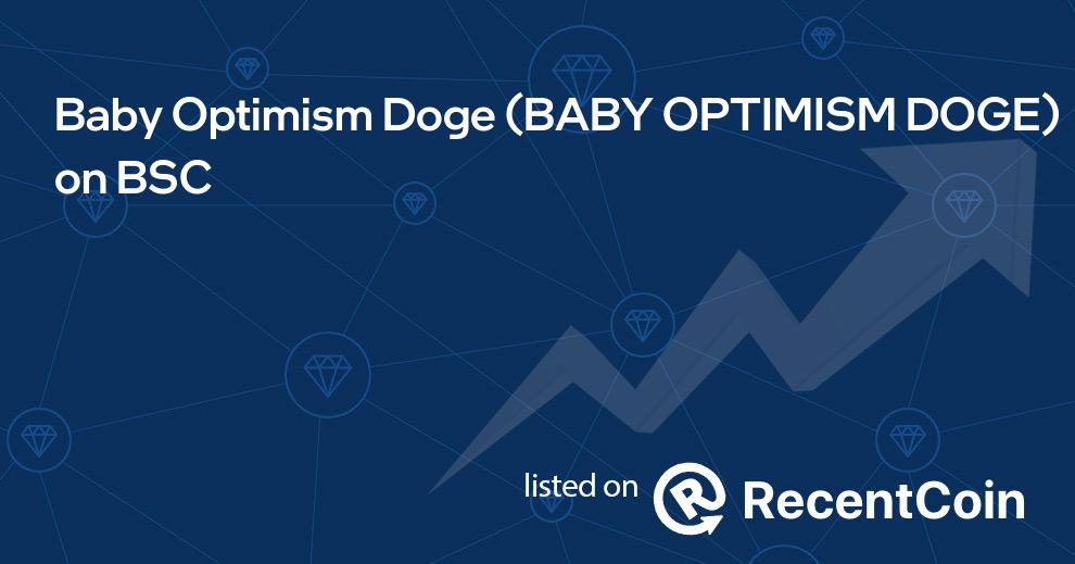 BABY OPTIMISM DOGE coin