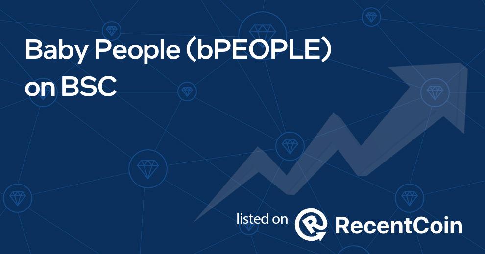 bPEOPLE coin