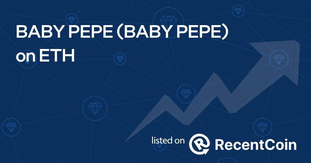 BABY PEPE coin