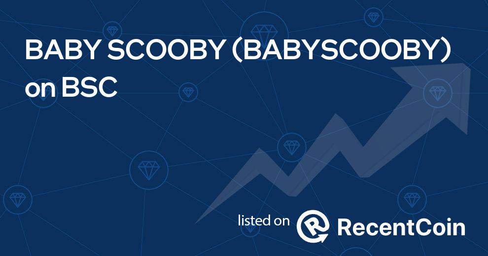BABYSCOOBY coin