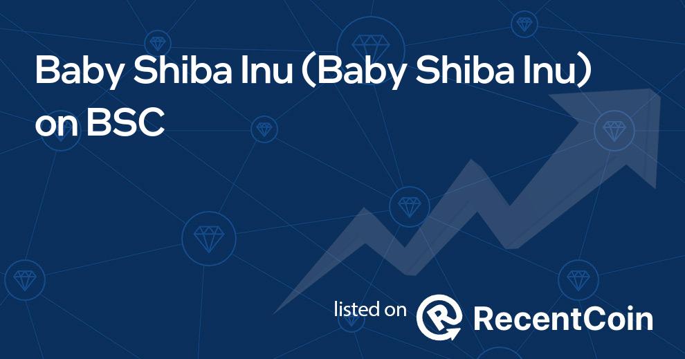 Baby Shiba Inu coin