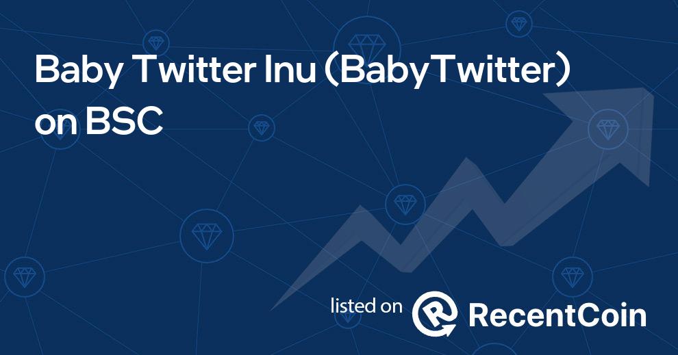 BabyTwitter coin