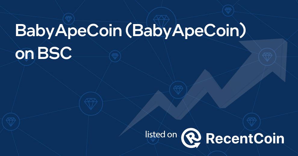 BabyApeCoin coin