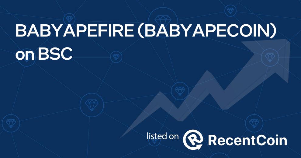 BABYAPECOIN coin