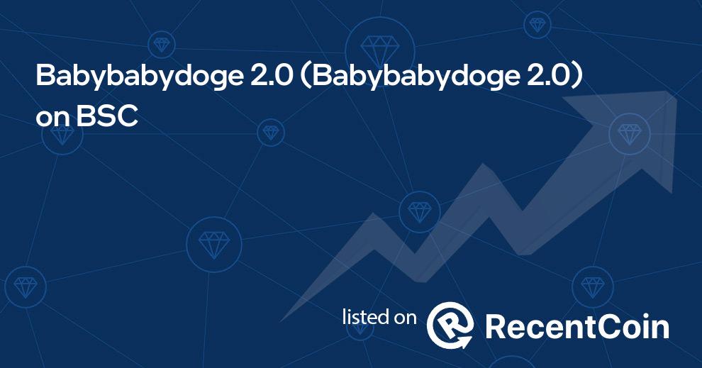 Babybabydoge 2.0 coin