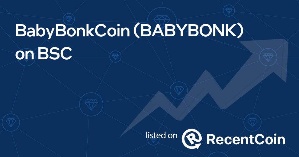 BABYBONK coin