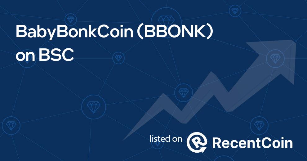 BBONK coin