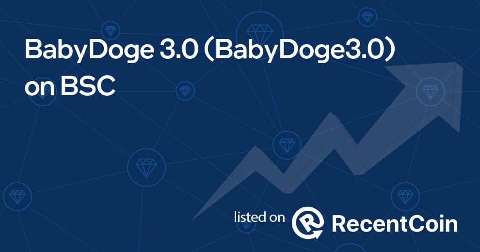 BabyDoge3.0 coin