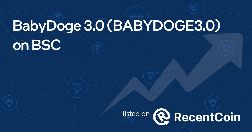 BABYDOGE3.0 coin