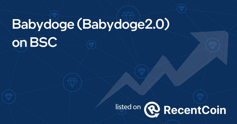 Babydoge2.0 coin