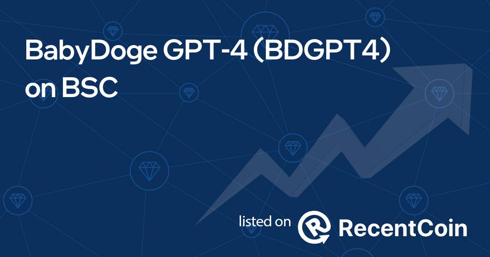 BDGPT4 coin