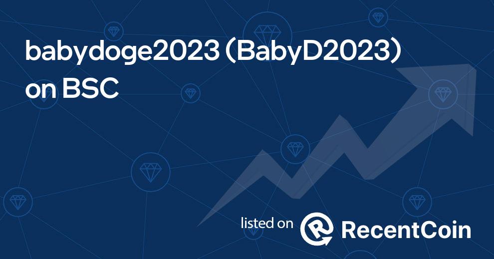 BabyD2023 coin