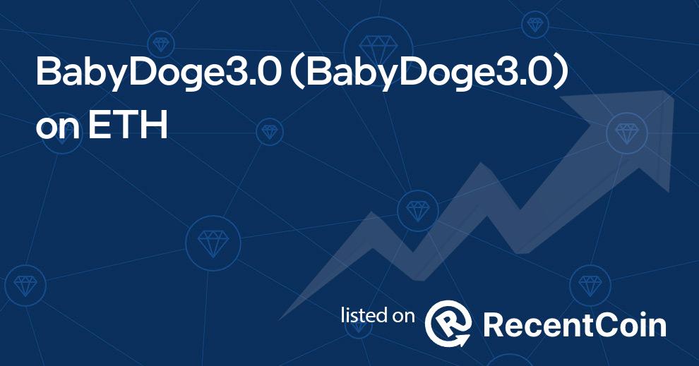 BabyDoge3.0 coin